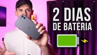 COMO ECONOMIZAR MUITA BATERIA NO IPHONE | 2 dias de duração | 2023