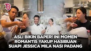 Momen romantis Yakup Hasibuan suapi Jessica Mila, warganet: definisi orang baik ketemu orang baik