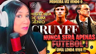 CONHECENDO o Craques ETERNOS: Johan Cruyff, revolucionário do futebol 🧠 ( EURO FUT ) REACT