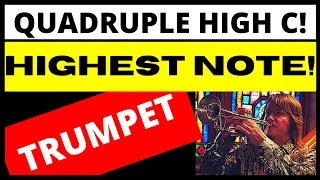 Guinness World Record Quadruple High C (Trumpet Note CCCC) Kurt Thompson May 2021