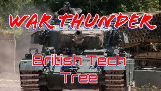 British Monday! War Thunder Tech Tree Grind!