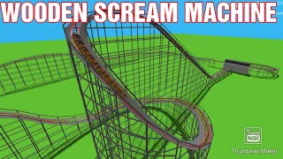 WOODEN SCREAM MACHINE| Ultimate Coaster 2