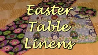 DIY Easter Table Linens | The Sewing Room Channel