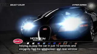BUGATTI Veyron  16,4 Grand Sport Cinematic - Need For Speed Hot Pursuit