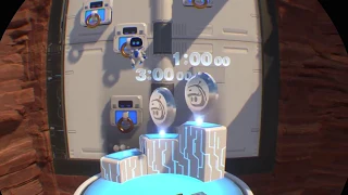 Astro Bot VR - Challenge 4 World Record (45.73) Hookshot Highway