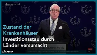 Rede von Klaus Reinhardt bei der Eröffnungsveranstaltung des 124. Deutschen Ärztetages am 04.05.21