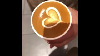 Papercup Heart Latte art