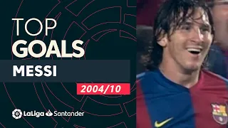 ALL GOALS Messi 2004/2010