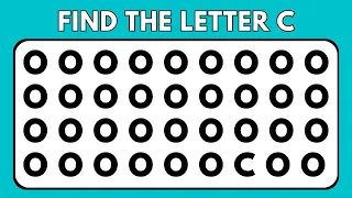 Find the ODD Number and Letter in 15 Seconds | Find the ODD One Out | Easy, Medium, Hards | S01E14