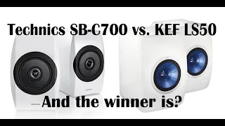 Meet PJ, he reviews and compares the KEF LS50 with Technics SB-C700 speakers