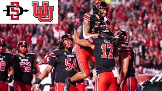 No. 14 Utah Beats San Diego State 35-7!