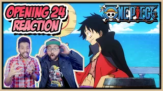 ONE PIECE OPENING 24 REACTION (TVアニメ「ONE PIECE」1000話記念：ウィーアー！)