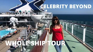 CELEBRITY BEYOND CRUISE SHIP TOUR:INSIDE LOOK AT CELEBRITY CRUISES NEW SHIP (INC. THE ICONIC SUITE)