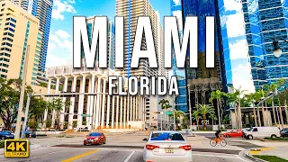 Miami, Florida | Driving Downtown [4K]