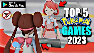 Top 5 Best Open World! Multiplayer Futuristic Pokemon Games For Android/iOS On Play Store 2023