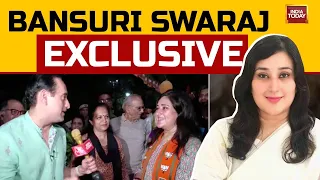 Bansuri Swaraj Exclusive Interview: Bansuri Swaraj In Her First Poll Battle | INDIA TODAY LIVE