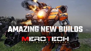 Amazing new Builds - Mechwarrior 5: Mercenaries MercTech Episode 34