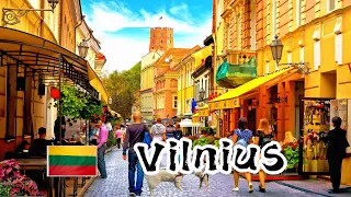 Vilnius | Capital of Lithuania | Europe’s largest Baroque city | Artistic | 4K walk