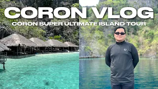 CORON VLOG • Coron Super Ultimate Island Tour| Ivan de Guzman