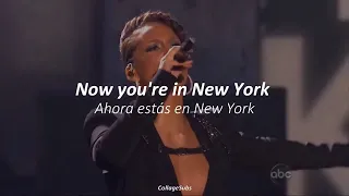 Jay-Z ft. Alicia Keys-Empire State Of Mind (Sub español-Lyrics)(Español/Inglés)(Live AMA's 2009)
