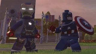 LEGO Marvel's Avengers -  Washington D.C. 100% Free Play Guide (All Gold Bricks, Characters etc.)