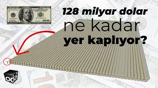 128 milyar dolar ne kadar yer kaplıyor? | 128 milyar dolar nerede?