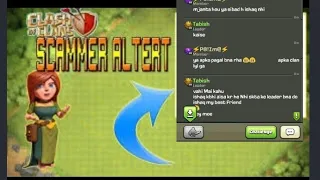 Scammer tried to scam my clan but scammers friend become the twist|Clash Of Clans 😂😂😂