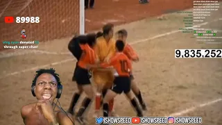 IShowSpeed HILARIOUS reaction to *SHAOLIN SOCCER*