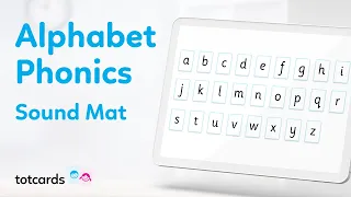 Learn the Alphabet - ABC Sound Mat for Kids - Learn ABC Phonics - Totcards (4K)