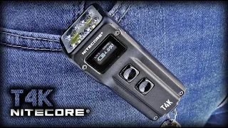 Самый мощный наключный фонарь в МИРЕ Nitecore T4K/4000lm