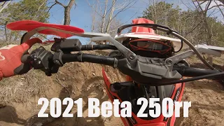 Scorra - Lawden - 2021 Beta 250 rr first trail ride!