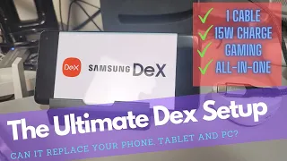 The Ultimate Samsung Dex Setup. My 1 week user and gaming experience. Replace your PC in 2022?