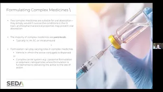 MDC Connects Series 2021 | A Guide to Complex Medicine - Ready for the Clinic/Scaling up for Success