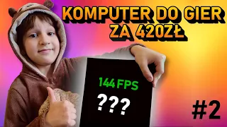 Złożyłem komputer do gier za 420zł 😏🍃 (od 200zł do PC z RTX 3070 #2)