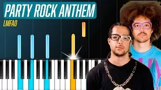 LMFAO - "Party Rock Anthem" Piano Tutorial - Chords - How To Play - Cover