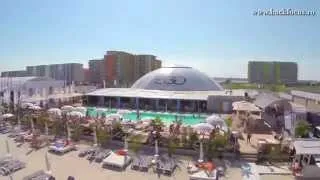 EGO Beach - Mamaia, Romania (aerial video)