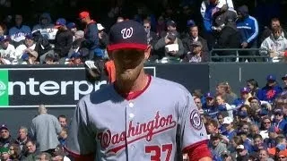 WSH@NYM: Strasburg fans 10 over six innings