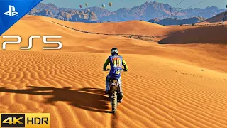 (PS5) DAKAR Desert Rally Gameplay | Ultra High Realistic Graphics [4K HDR 60fps]