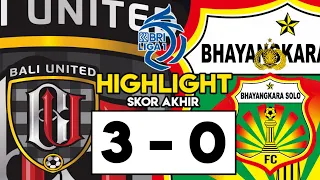 Bali United VS Bhayangkara FC Liga1 22/23 | Highlight Skor Akhir 3-0 | DE VIDEO