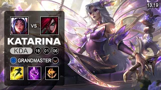 Katarina vs Irelia Mid - EUW Grandmaster - Patch 13.19 Season 13