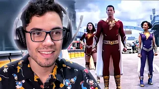 REACT | Trailer 2 do SHAZAM! FÚRIA DOS DEUSES (Dublado) | O Comédia React