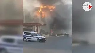 Sumqayıt şəhərindəki "Green House"şadlıq evi yanıb❗