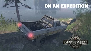 Spintires: On an Expedition! (Black Diamond - Modded Map - Part 1)