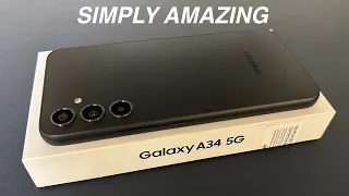 Samsung Galaxy A34 5G Unboxing and Review | ASMR