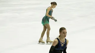 Trusova - Cup of Russia 2020, stage 4 - warmup SP / Трусова - КР2020 этап 4 - КП 9.11.2020