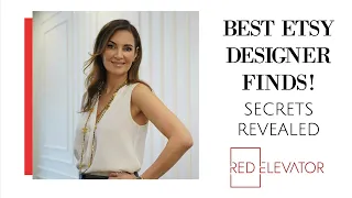 INTERIOR DESIGNERS SECRET ETSY SOURCES! | SECRETS REVEALED |  NINA TAKESH | RED ELEVATOR