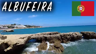 EXPLORING THE ROCKY COAST OF ALBUFEIRA- A GREAT HIDDEN GEM!!