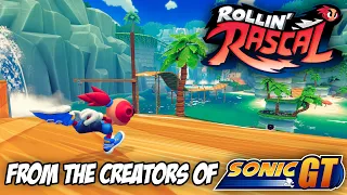 From 3D Sonic Fangame To Indie Passion Project - Rollin' Rascal Kickstarter Demo & Multiplayer
