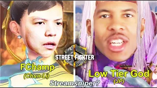 Street Fighter 6 - LTG Low Tier God bans the Streamsniper "FChamp" (Chun-Li) | August 28th, 2023