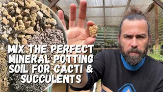 Mineral mixology: how to make the perfect mineral soil for cacti and succulents